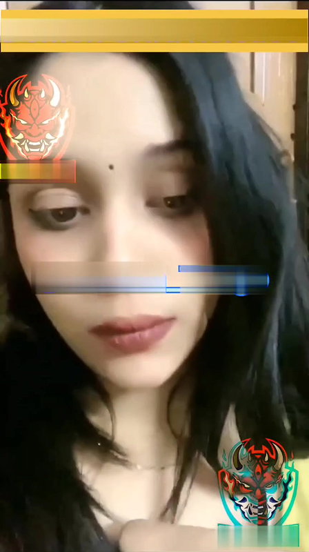 Cute Tango Moon Boob Show and Pubes on Live With Full Face