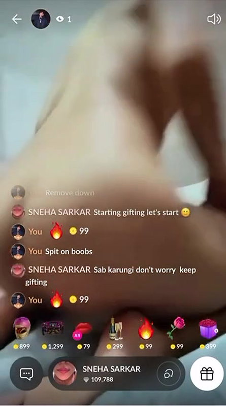 Superrr Horny Sneha Sarkar Masturbate and Dildo Ridding and Cumming Like a Pro With F