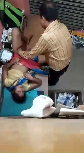 Doctor fingering to patient