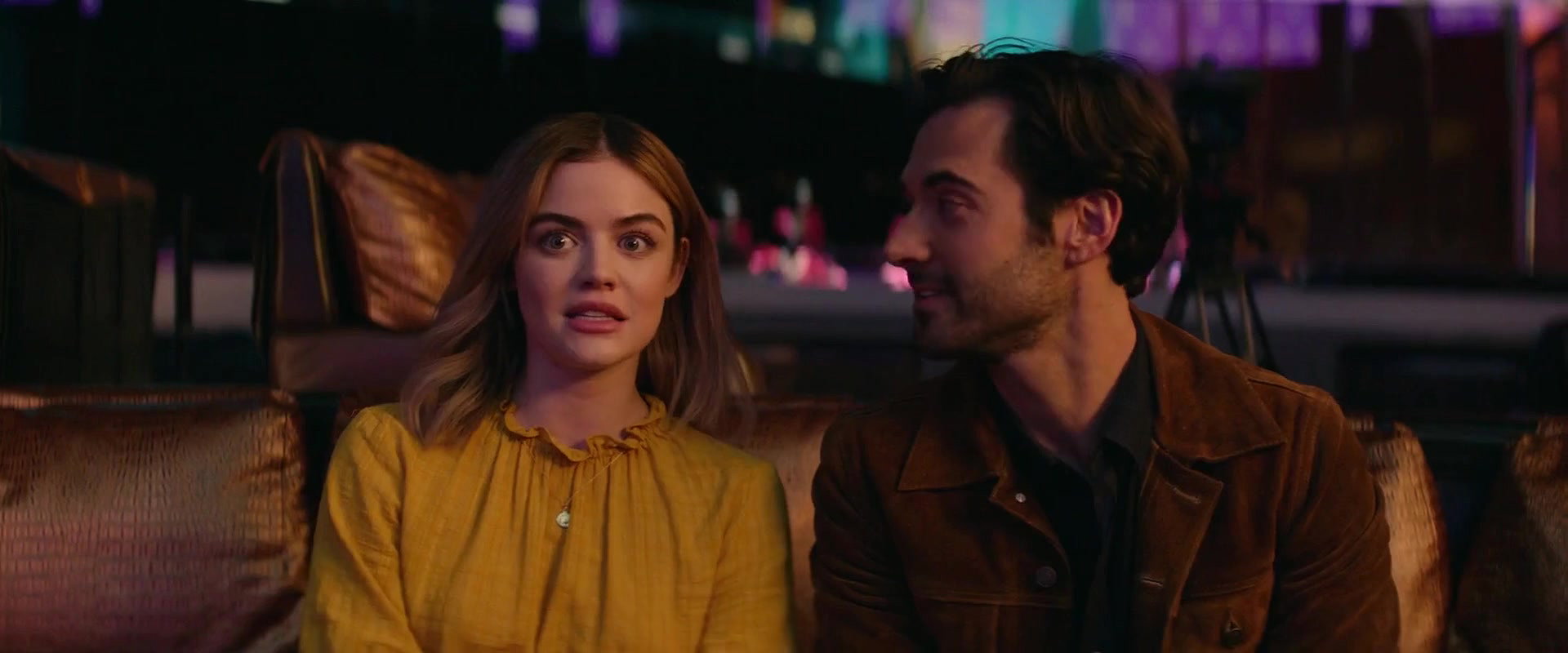 Sexy Lucy Hale scenes from A Nice Girl Like You 2020