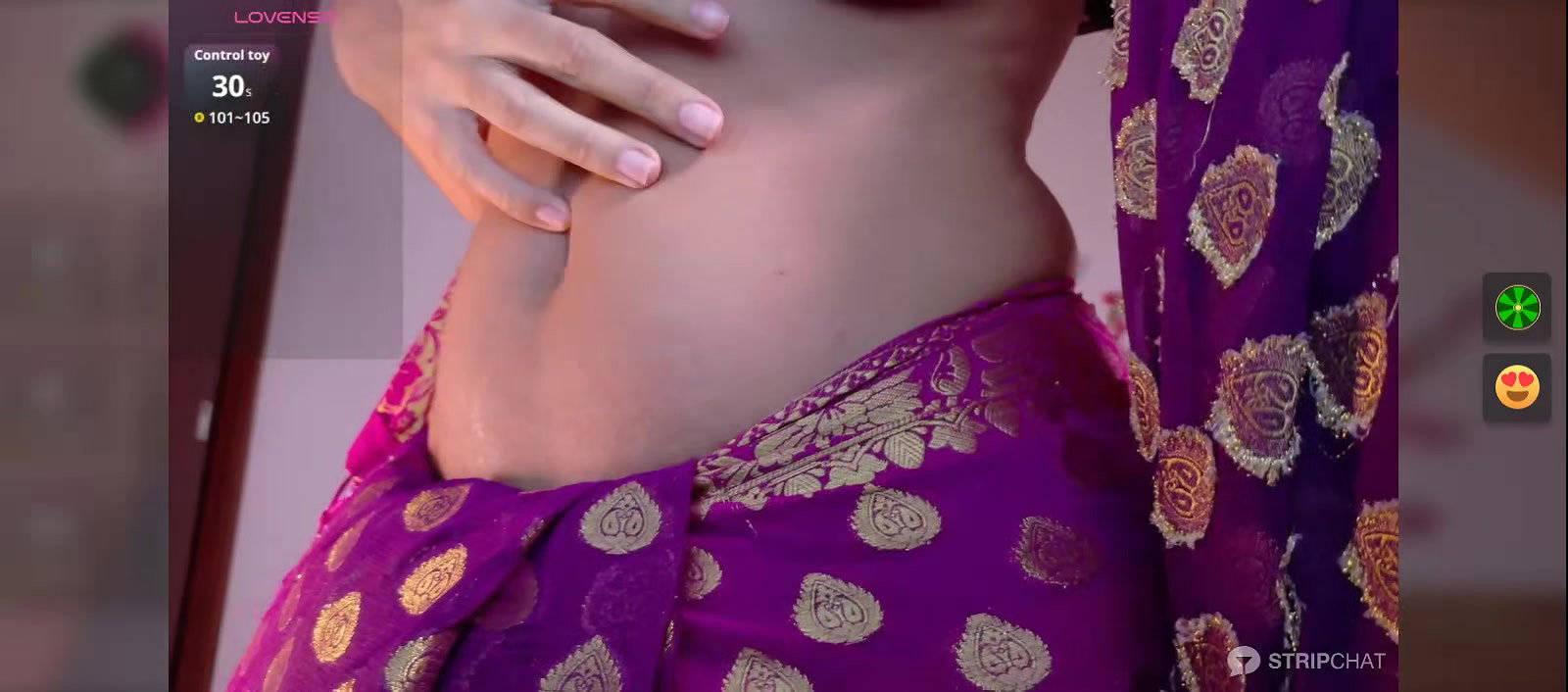 Beautiful Babe wearing Saree showing her beautiful body2
