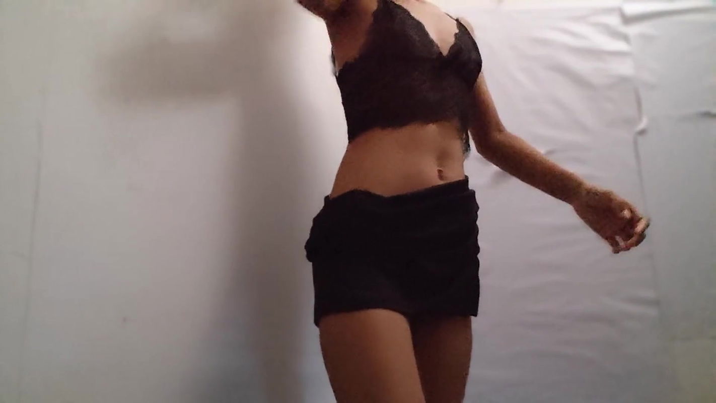 Hairy pussy masturbating