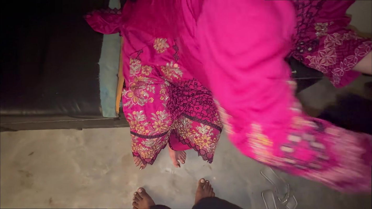 Pakistani Hot wife and me playing sex 1st in friend house