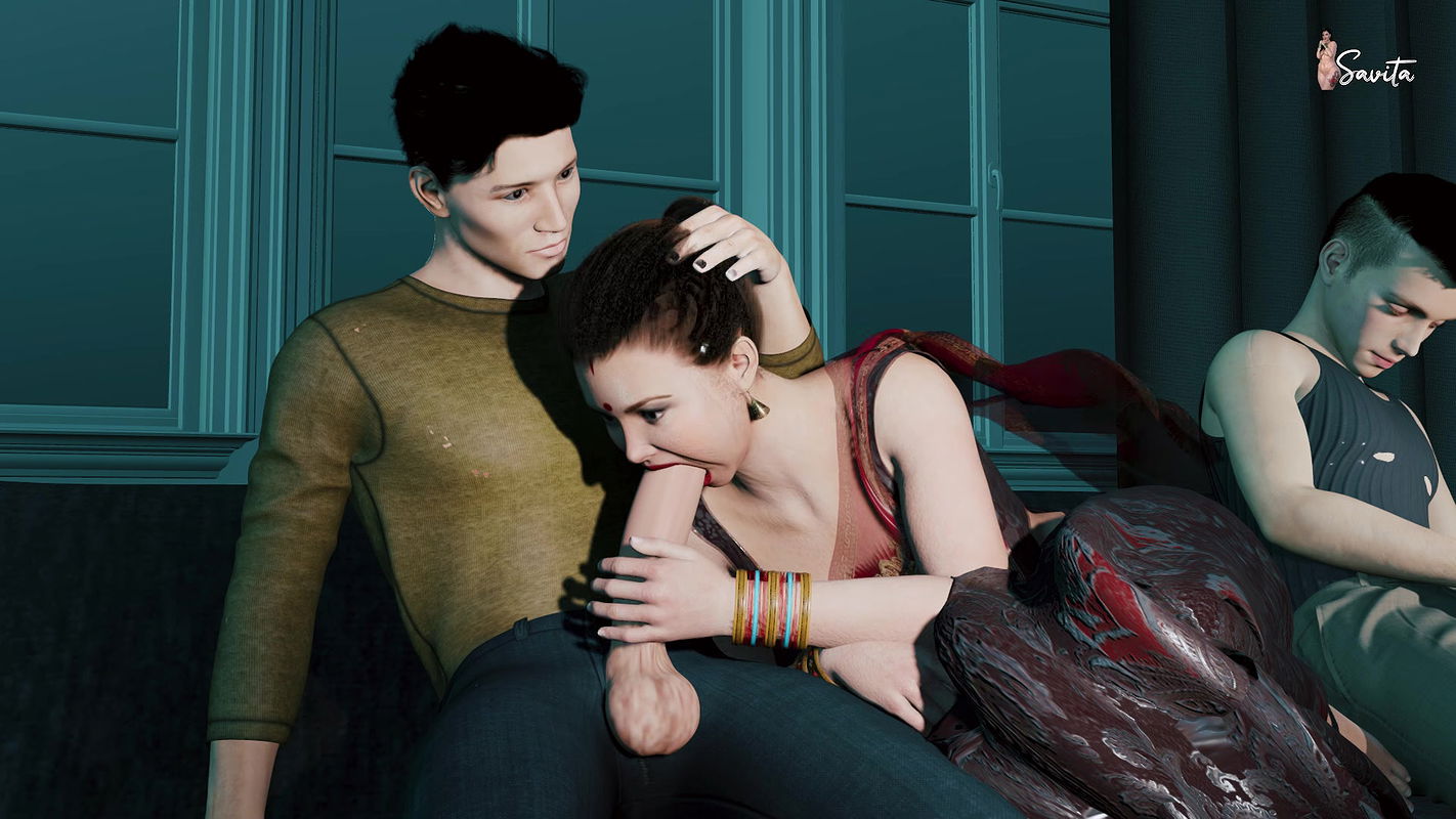 Desi Indian Stepmom having Sex with Her Stepson’s Friend in the Bedroom