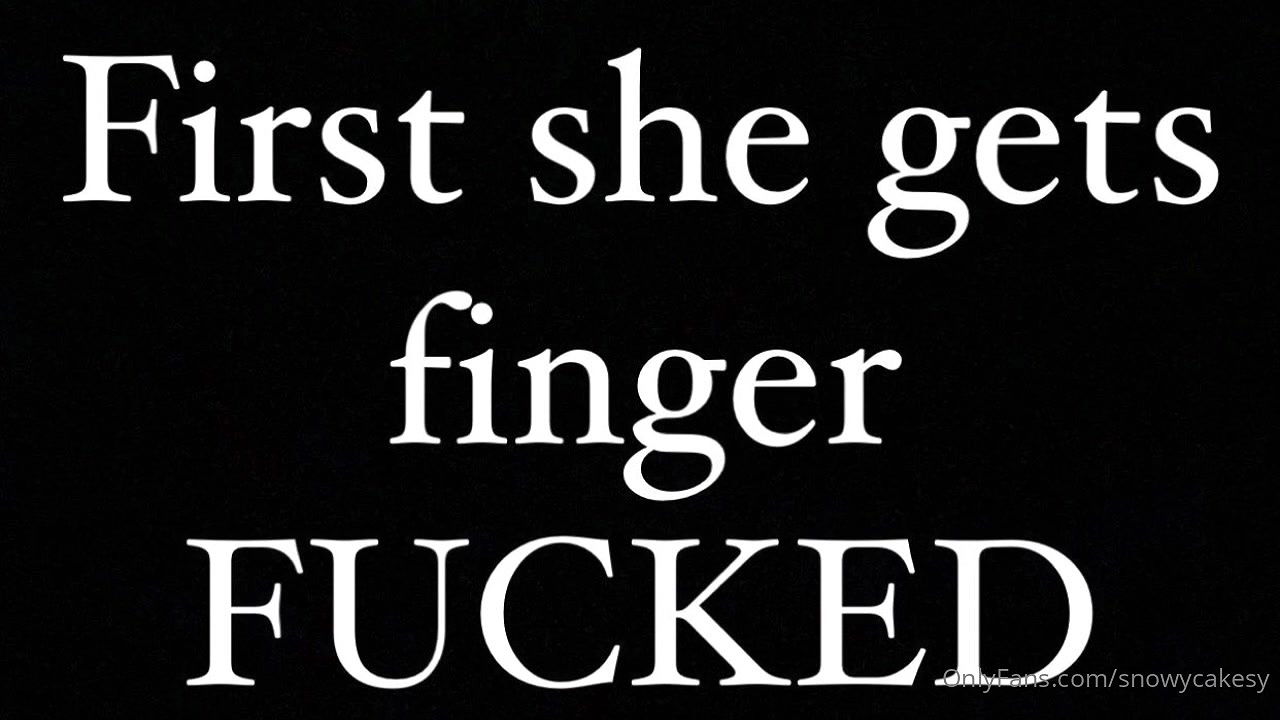 SnowyCakesy Onlyfans video collection – 2