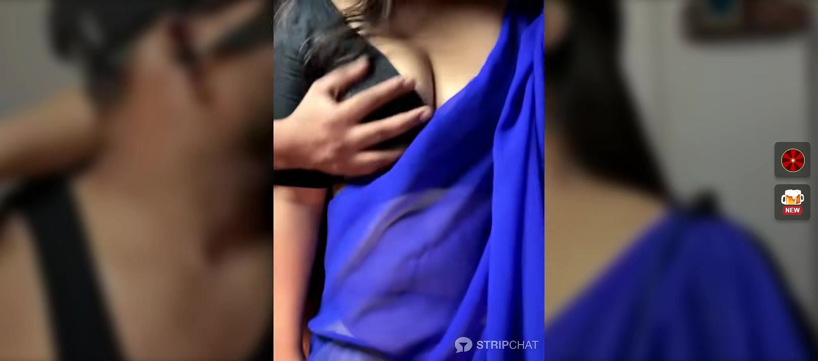 Devar pressing and sucking his Bhabhi boobs2