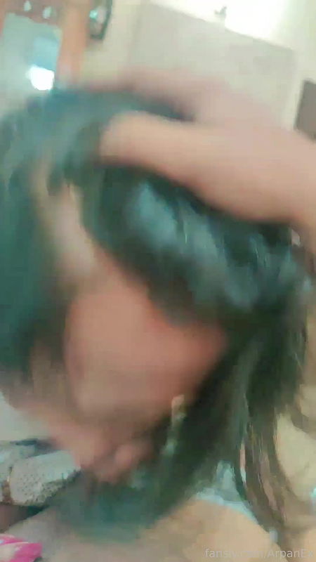 Indian shemale Arpanex blowjob