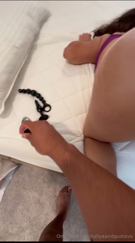 Taliya and gustavo plug in Ass and doggy hardcore fucking