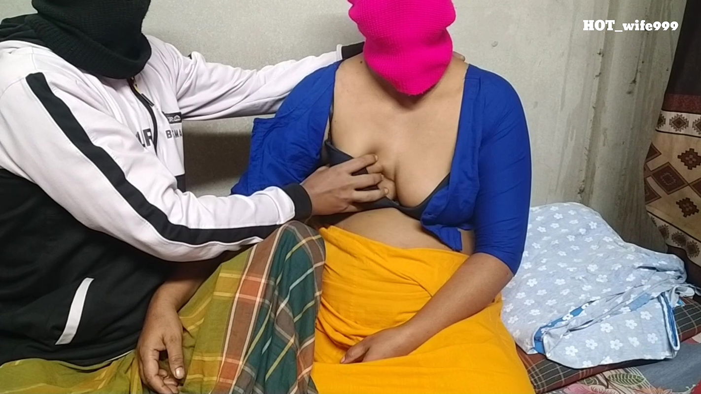 Desi husband village wife cuple first time romance