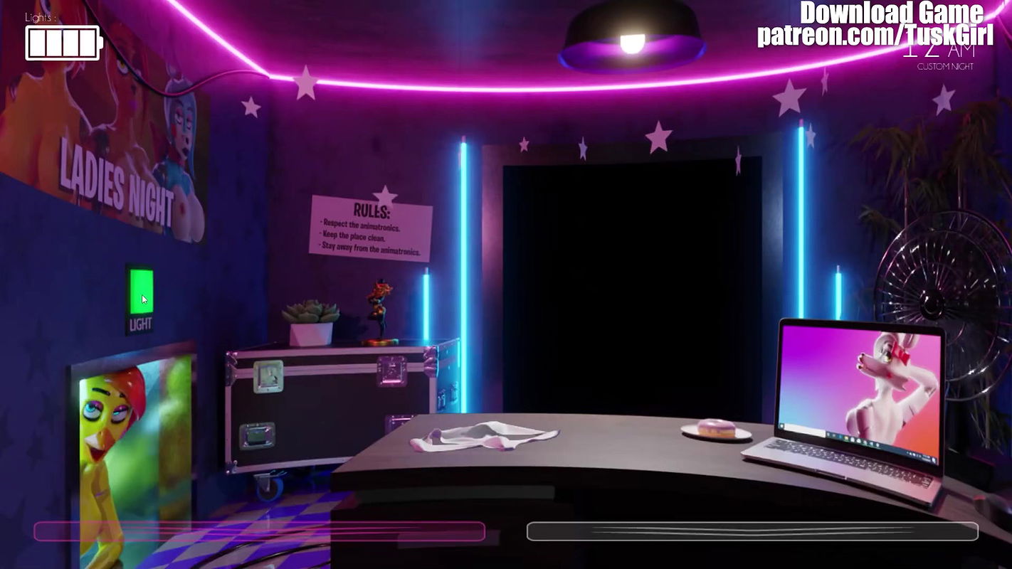 Robotic Girls Try To Fuck Me . Five Nights In Anime 3D 2 Sex Game Play