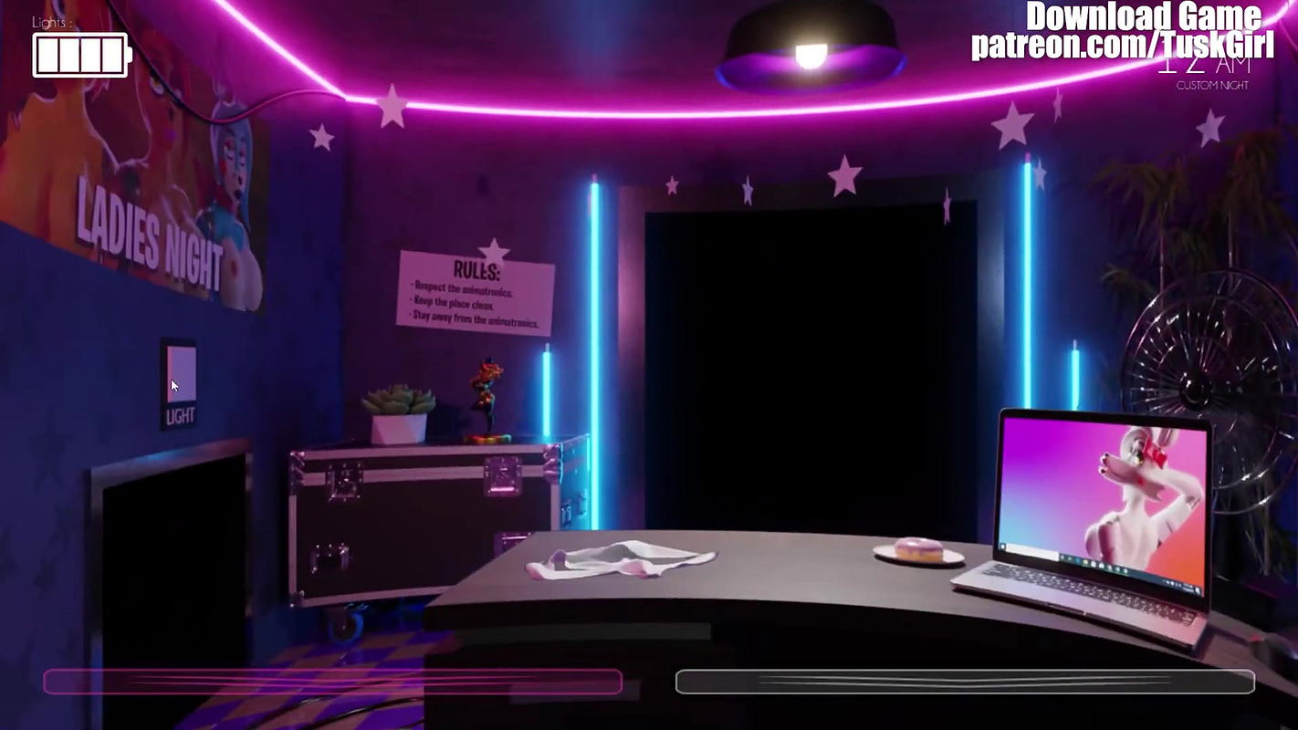 Robotic Girls Try To Fuck Me . Five Nights In Anime 3D 2 Sex Game Play