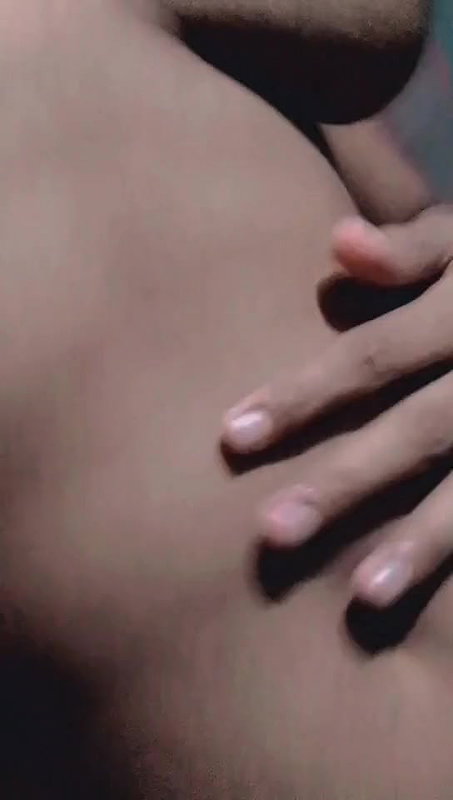 Sexy cute babe pressing her boobs for her boyfriend 22