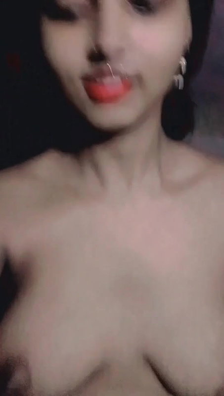 Sexy cute babe pressing her boobs for her boyfriend 22