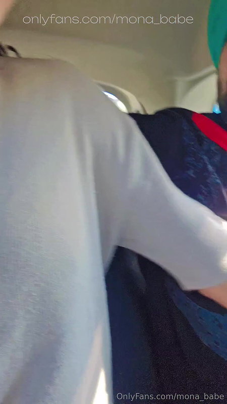 Desi shemale mona babe blowjob in car with punjabi munda2