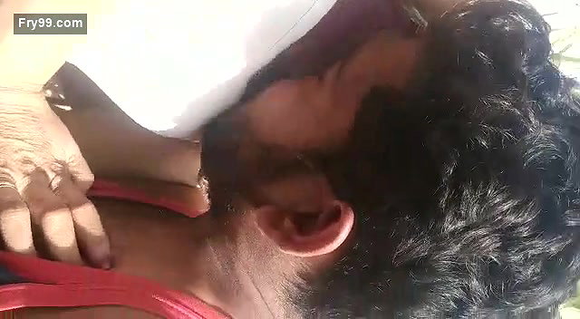 Desi village couple In jungle