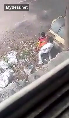 Aunty in saree Outdoor Quikie