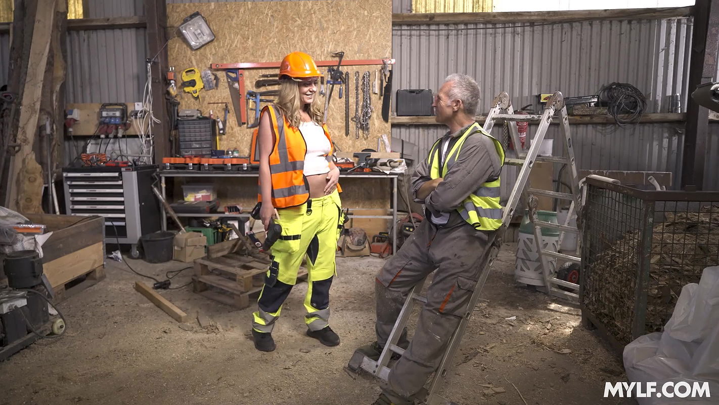 Blue Collar Babes with Denice K in ΓÇ£Ever Fuck Your Boss at Work_ΓÇ¥ Construction MILF Drills Better Than Me! (Denice KΓÇÖs Debut)