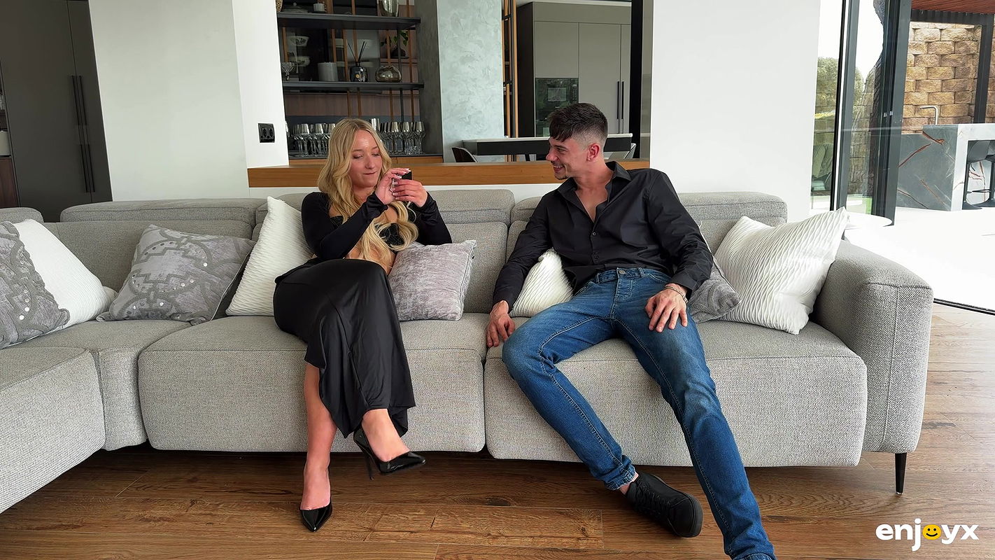 Enjoy X with Chloe Chevalier in French DP ΓÇö Doux Peche