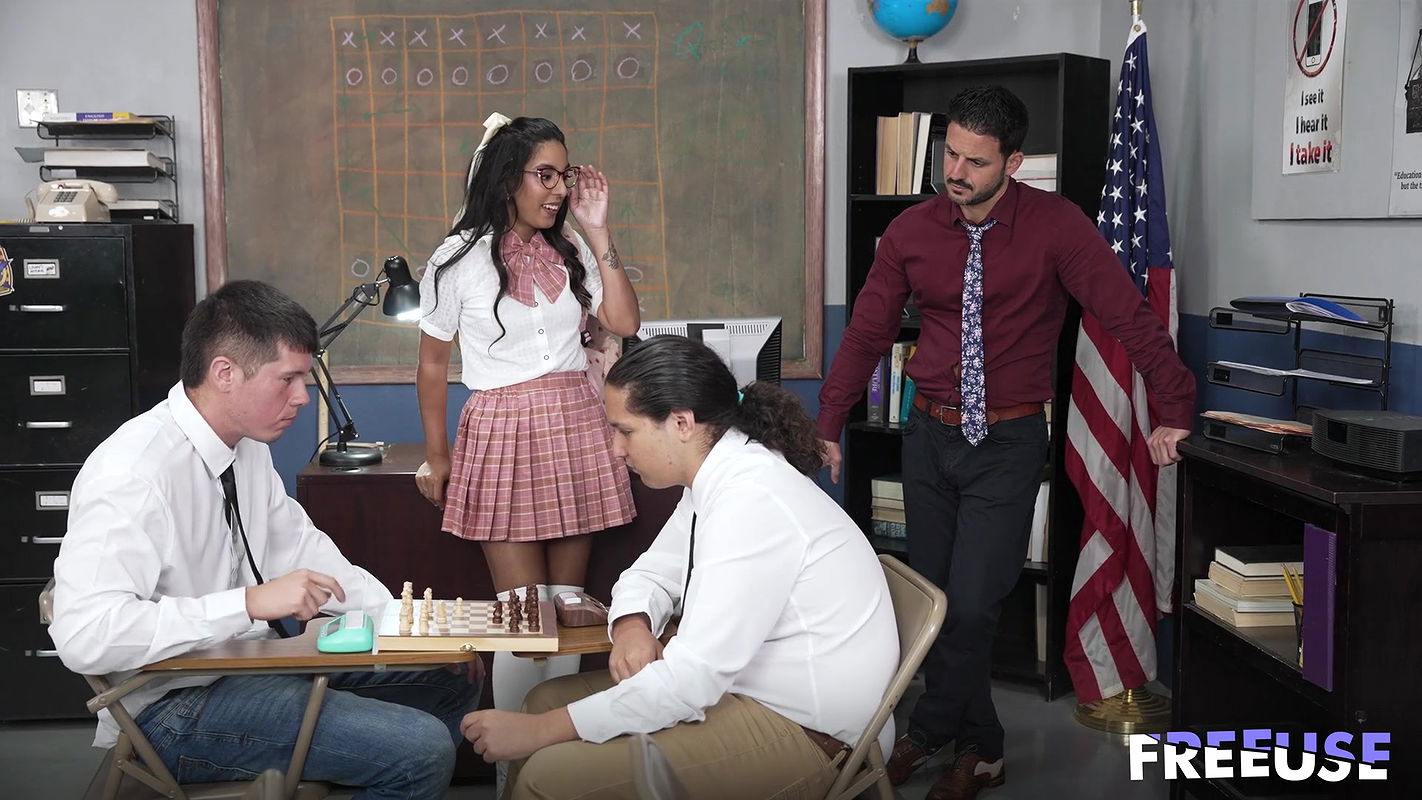 Freeuse Fantasy with Claire Black in Ivy League Freeuse