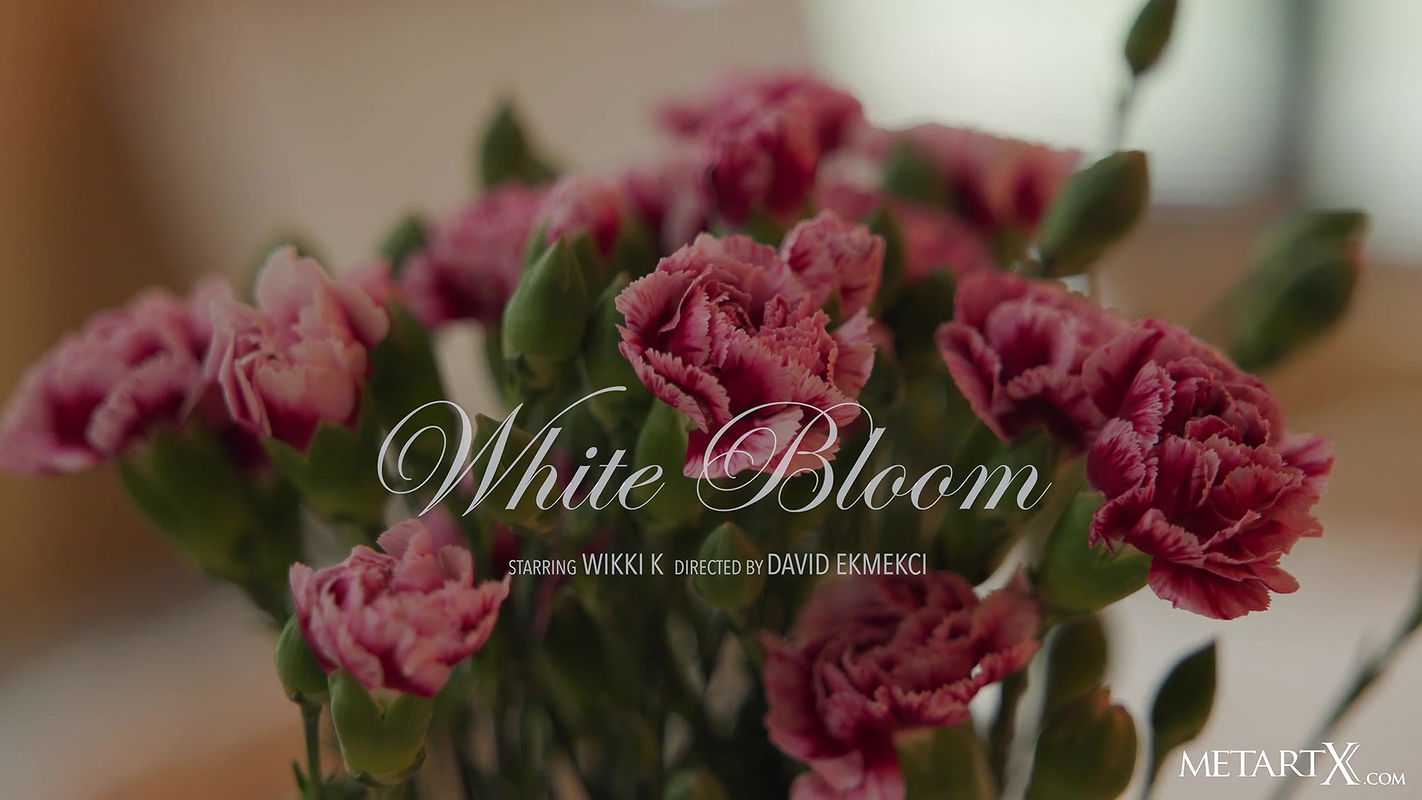 Met Art X with Wikki K in White Bloom 2