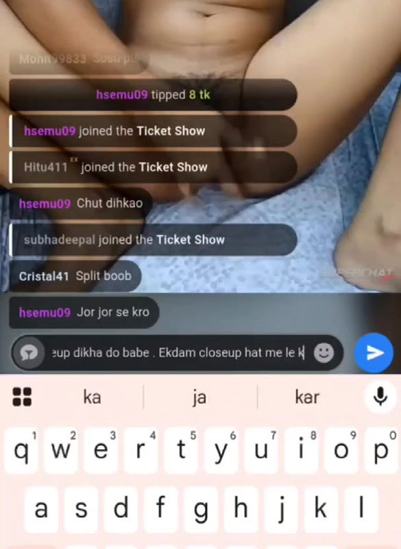 Cutie_Shruti-stripchat-ticket-show