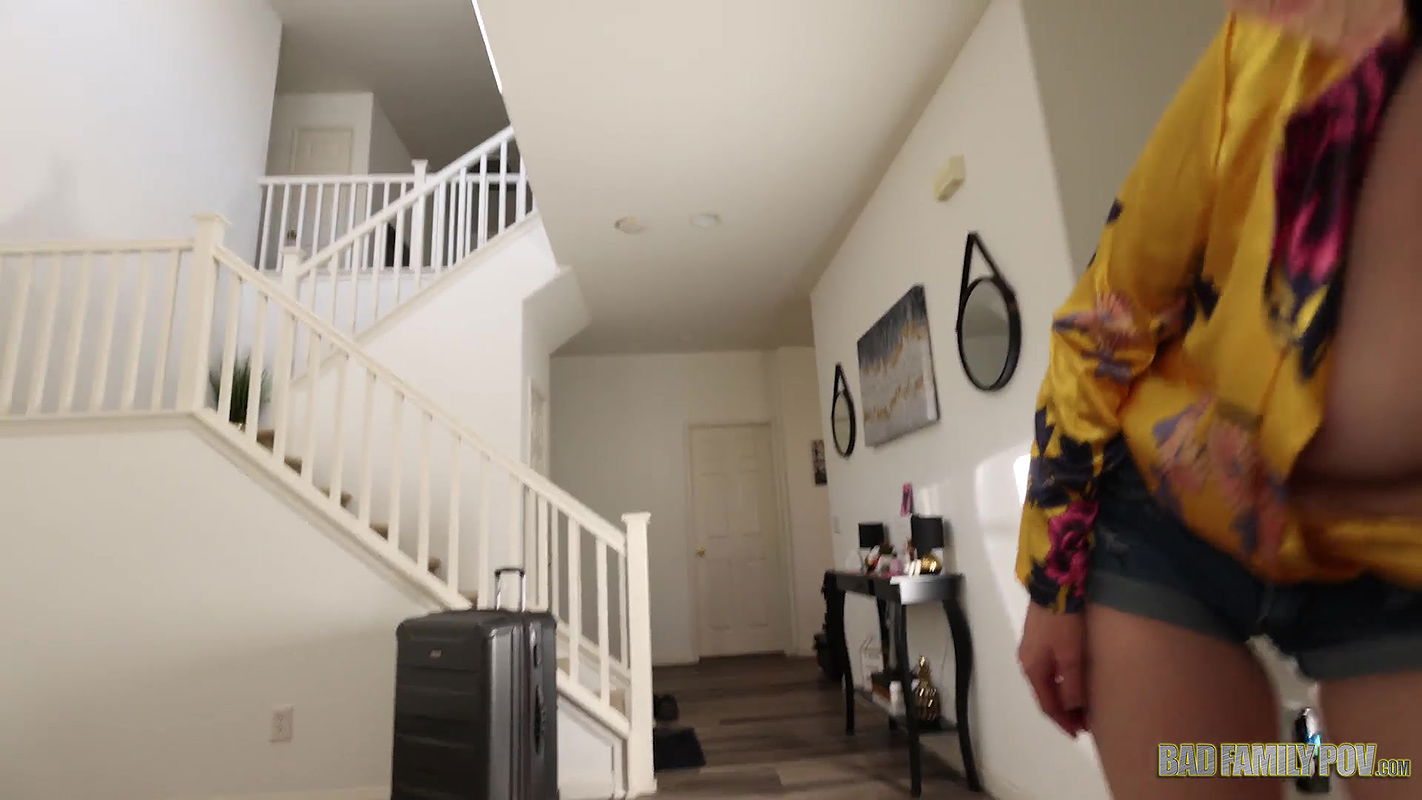 Bad Family POV with Nickey Huntsman in Nickey Huntsman_ Sexy Stepmom Can’t Keep Her Hands To Herself