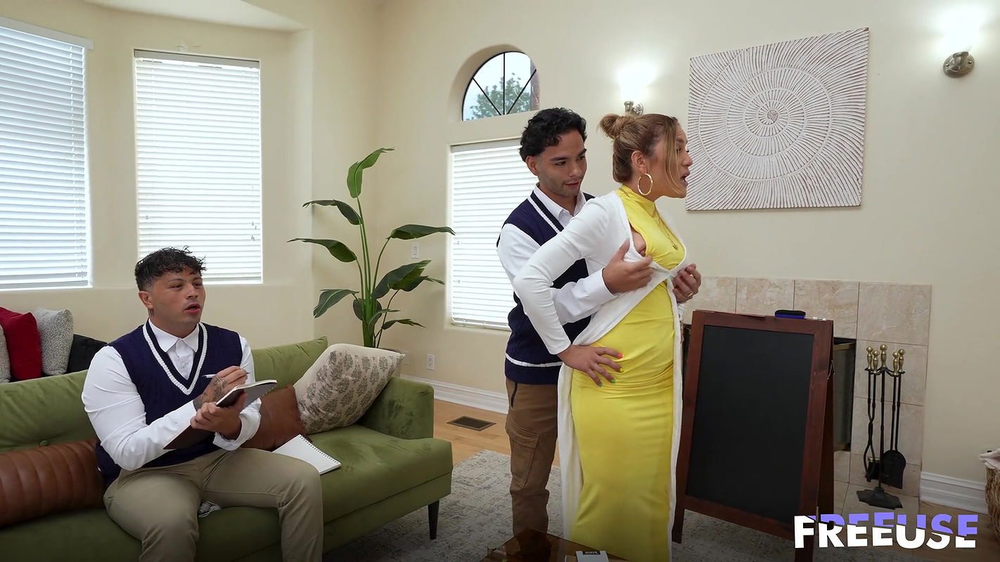 Freeuse MILF with Aderes Quin in Focus! Would You Listen More If I Taught With Your Dicks in My Mouth_