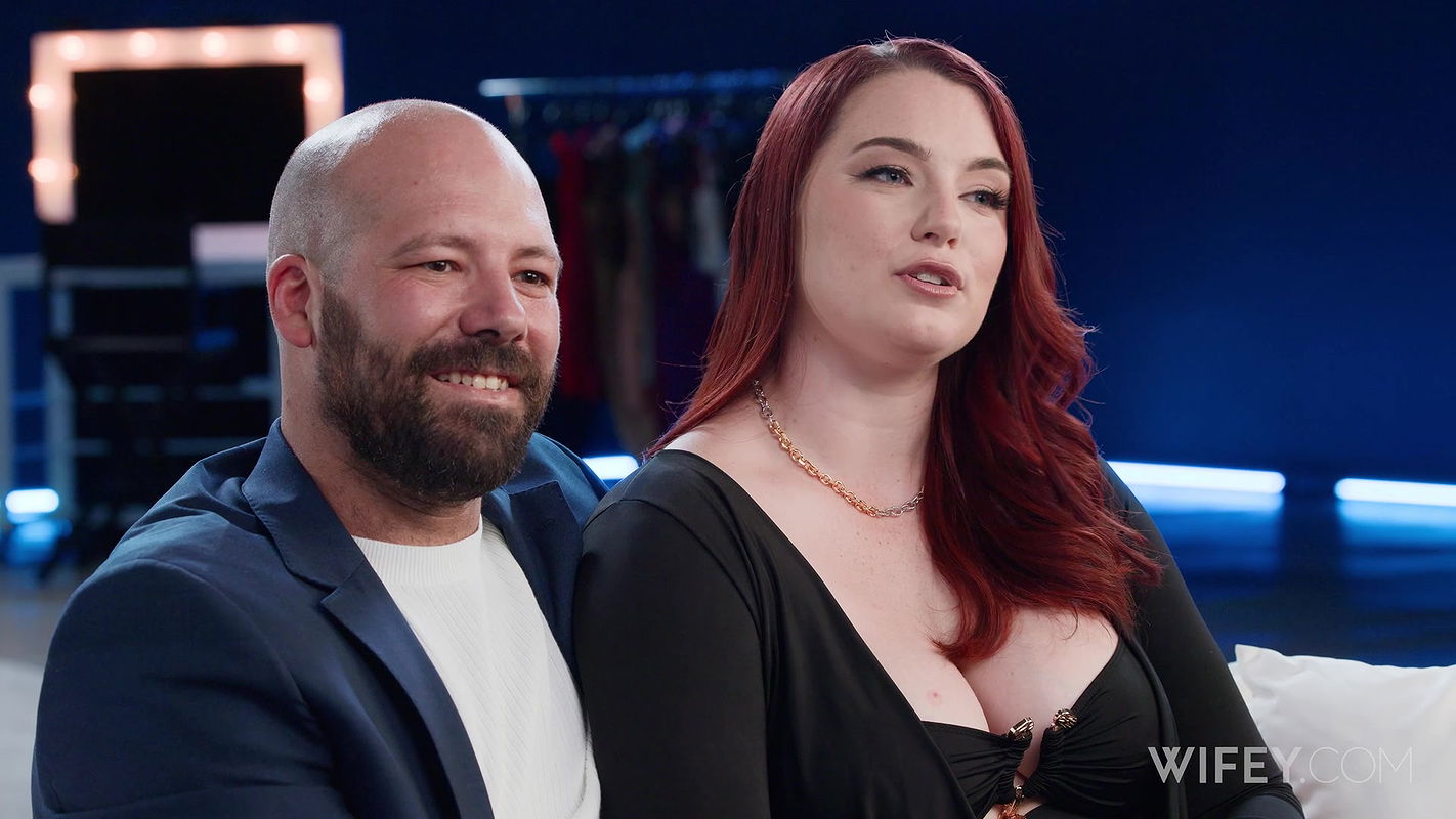 WIFEY with Red Rose in Curvy Redhead Gets Stretched Out By BBC