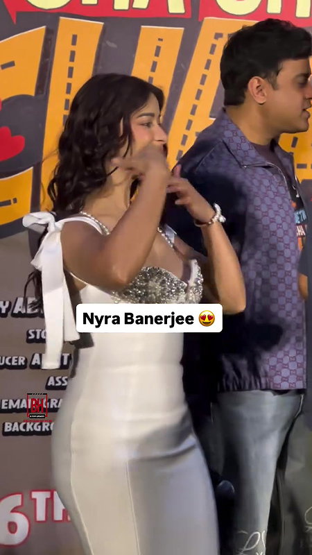 BONG BABE NYRA BANNERJEE Busty Ample Boobs Cleavage Popping SEXY 24