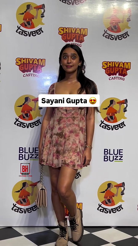 SAYANI GUPTA HOTTIE DEEP OPEN CLEAVAGE VIEW AT EVENT 22