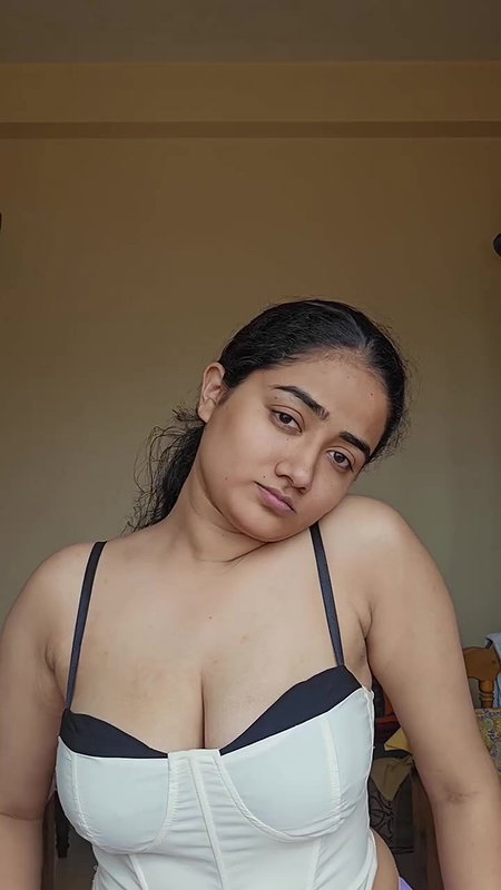 busty bengali girl huge tits in white sexy costume 22