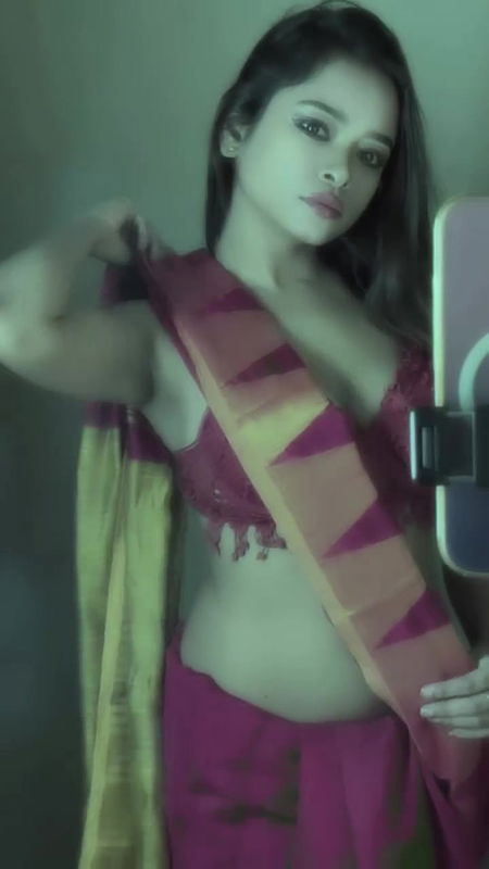 PARAMITA TOO MILKY RAVISHING SEXY IN SAREE WIFE MATERIAL UUFFF 22