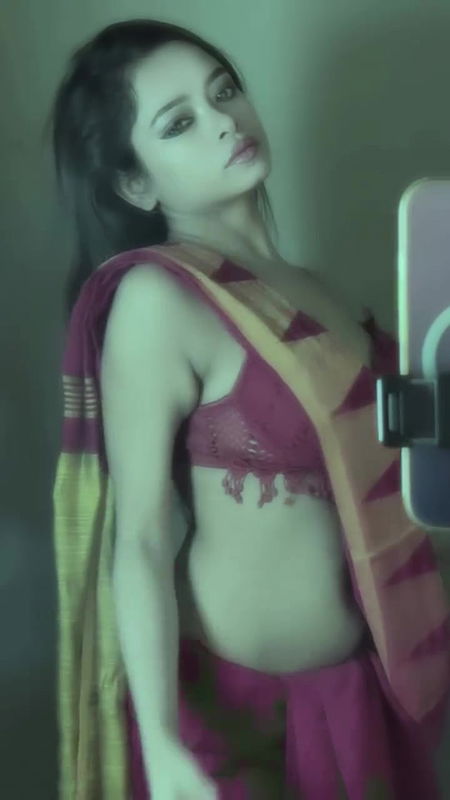 PARAMITA TOO MILKY RAVISHING SEXY IN SAREE WIFE MATERIAL UUFFF 22