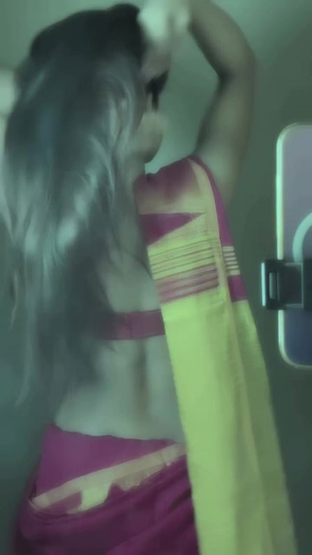 PARAMITA TOO MILKY RAVISHING SEXY IN SAREE WIFE MATERIAL UUFFF 22