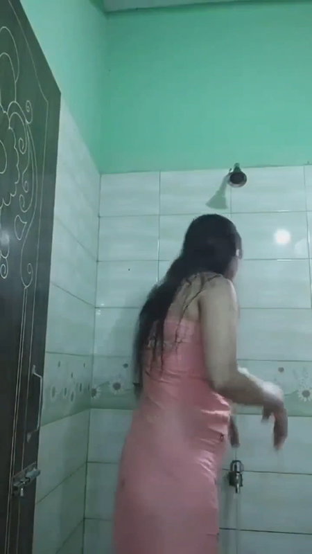 Beautiful Desi gf teasing stripping full nude shower 22