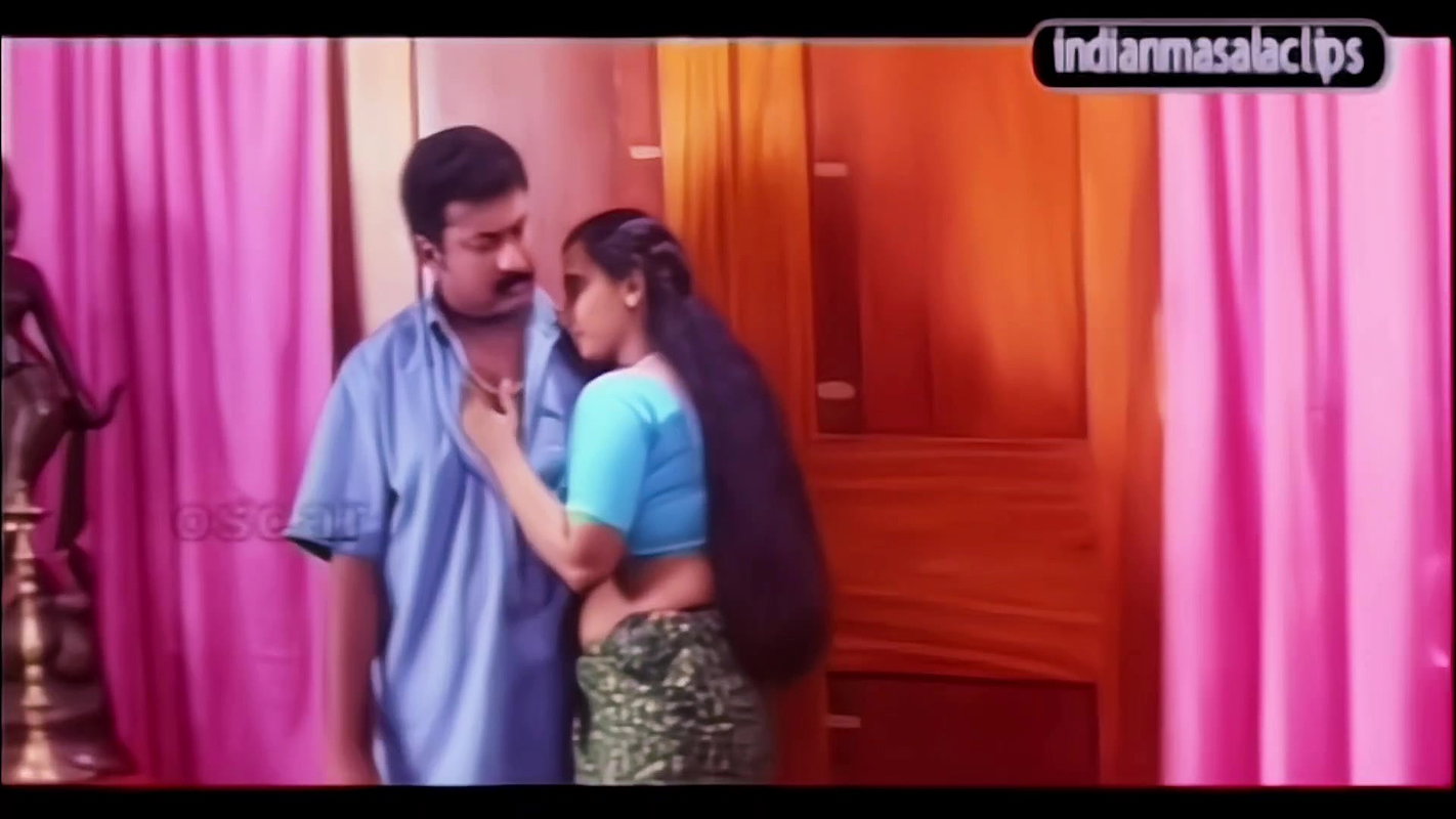 Mallu Roshini hot boobs pressing romance in Bed 1080P 22