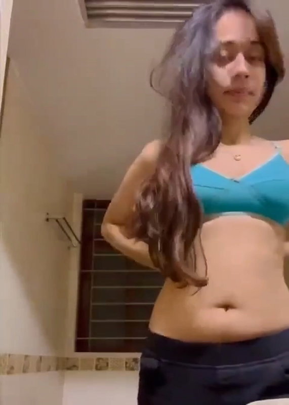 Beautiful Girl Removing Bra Showing Cute BoobsIncludes Longer Version 24