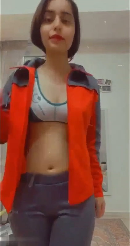 Beautiful babe showing her boobs 22