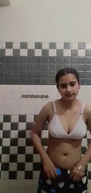 Desi village young teen undressing and fingring in bathroom 4 videos 22