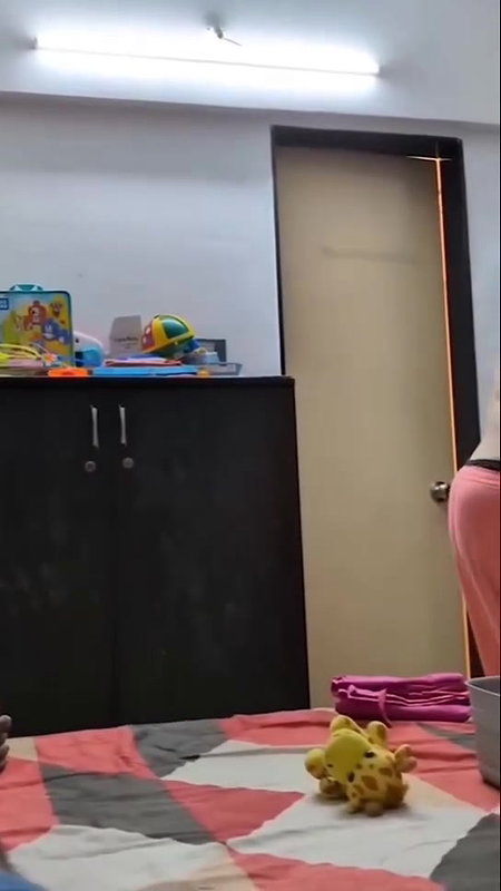 Hot bhabi dress changes in a room recording 22