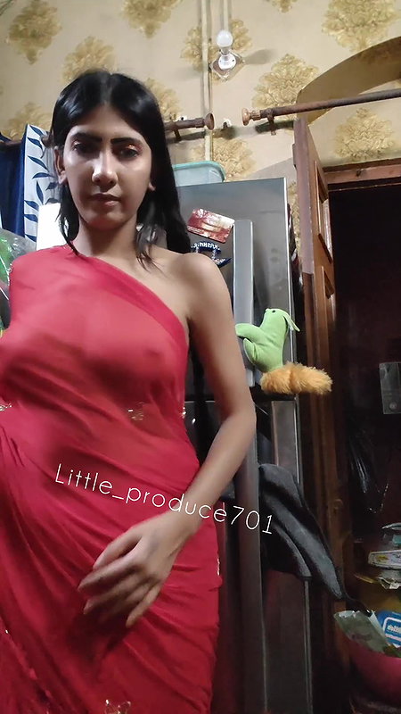 DESI BABE BOLD NAKED WILD SEXY IN SAREE NIPPLE TEASE 22