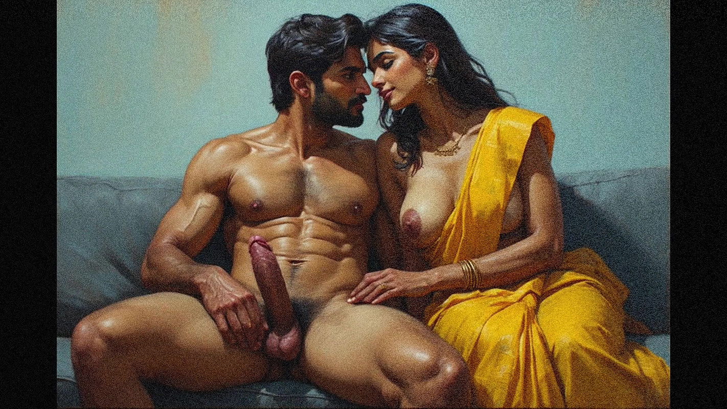 Desi indian threesome sex with her two stranger neighbour