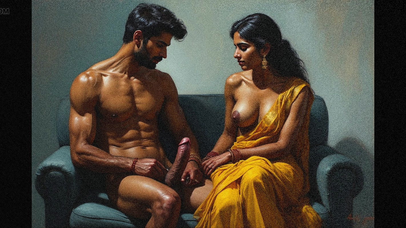 Desi indian threesome sex with her two stranger neighbour