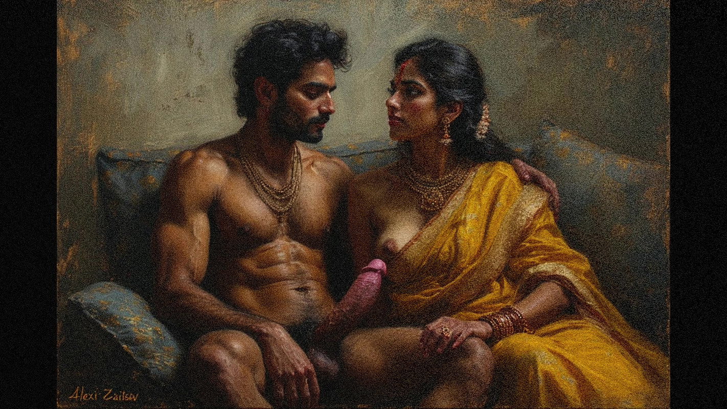 Desi indian threesome sex with her two stranger neighbour