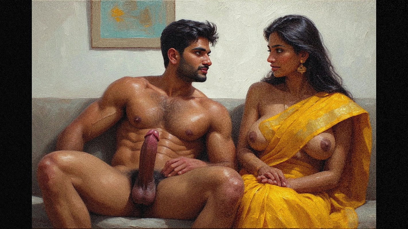 Desi indian threesome sex with her two stranger neighbour
