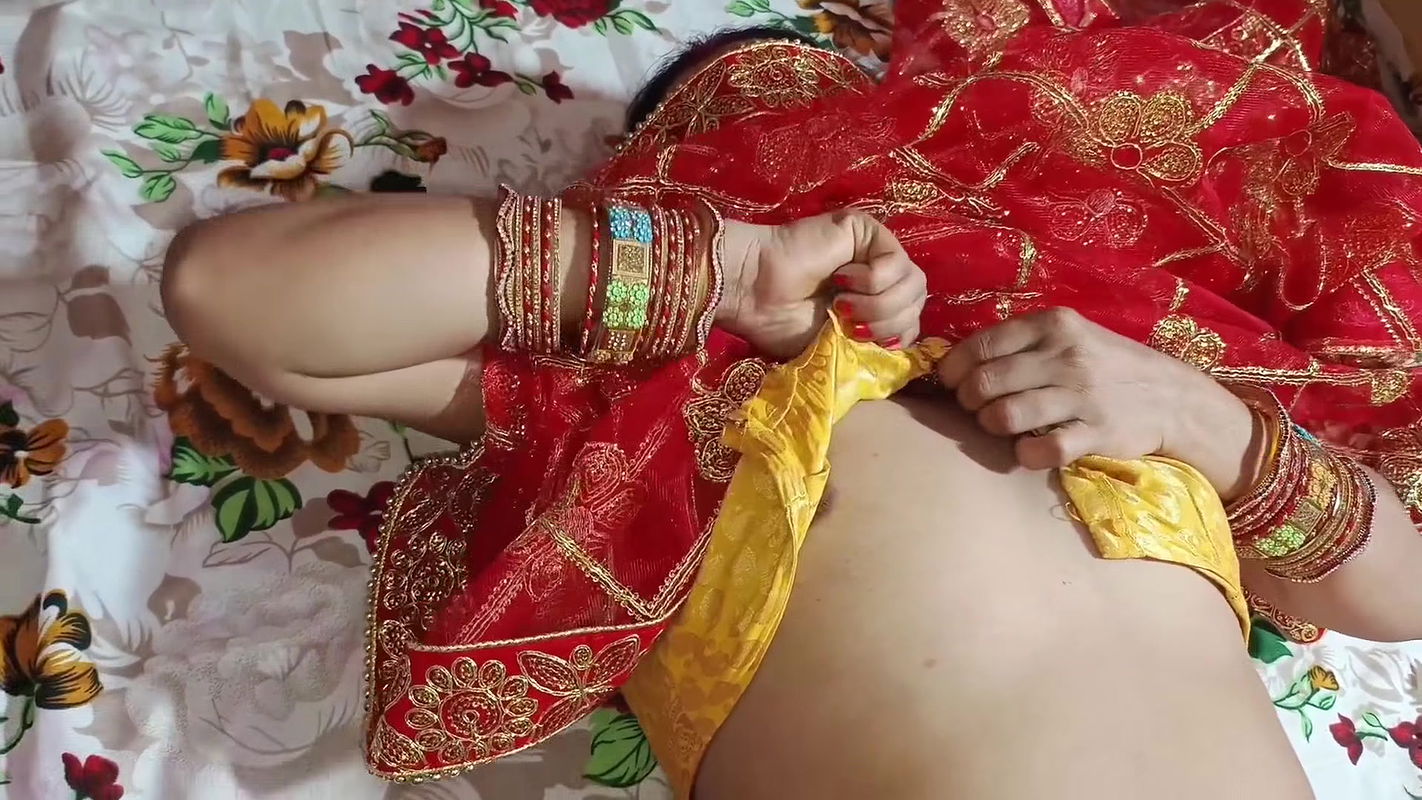 Desi Village Bhabhi Karwa Chauth with Devar
