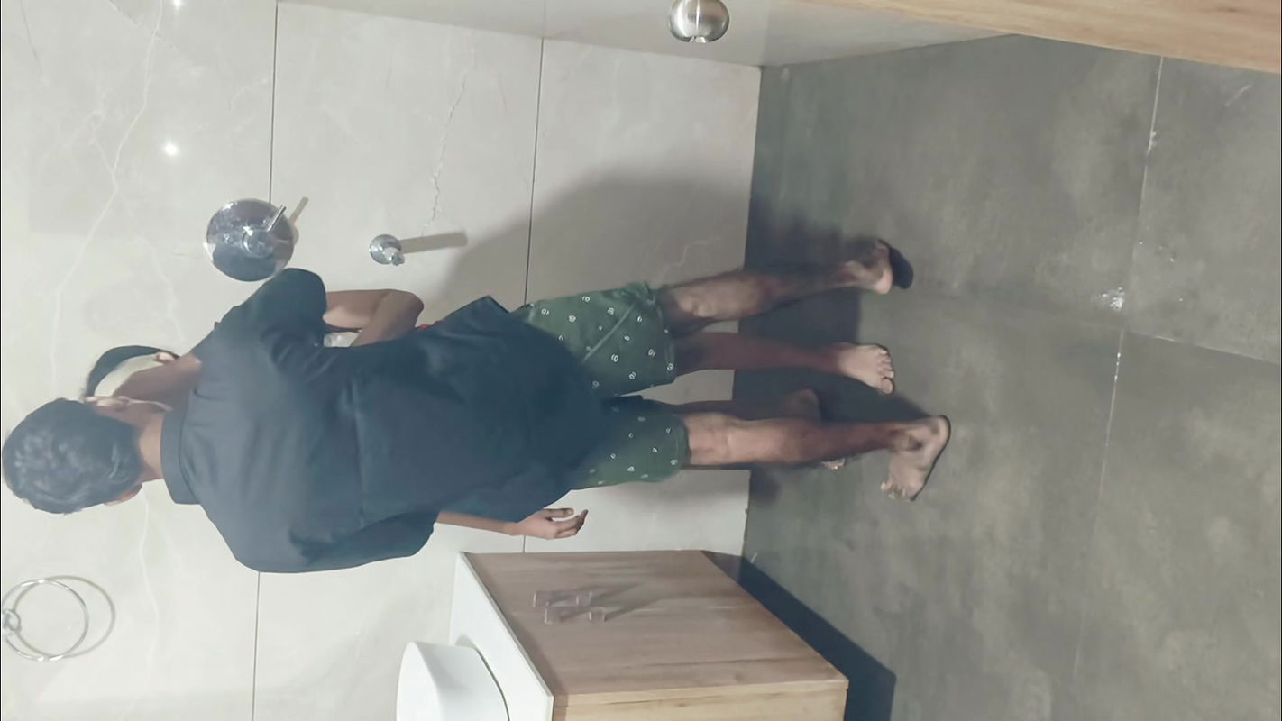 Husband caught wife with his Best friend and let’s him to bang her and watches his wife taking his cock deep inside her mouth