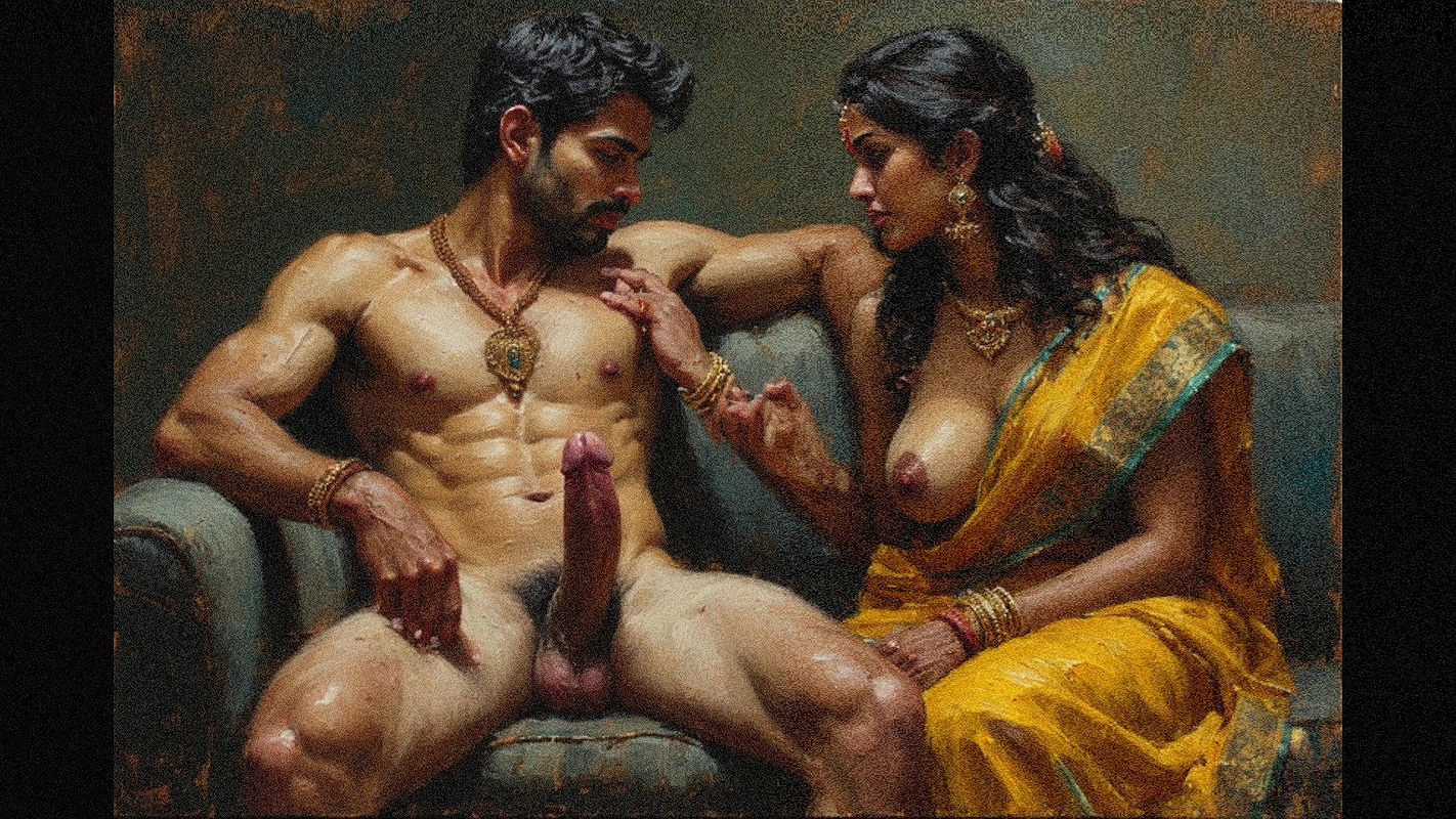 Indian girl with russian model and her boyfriend big massive cock inside indian pussy