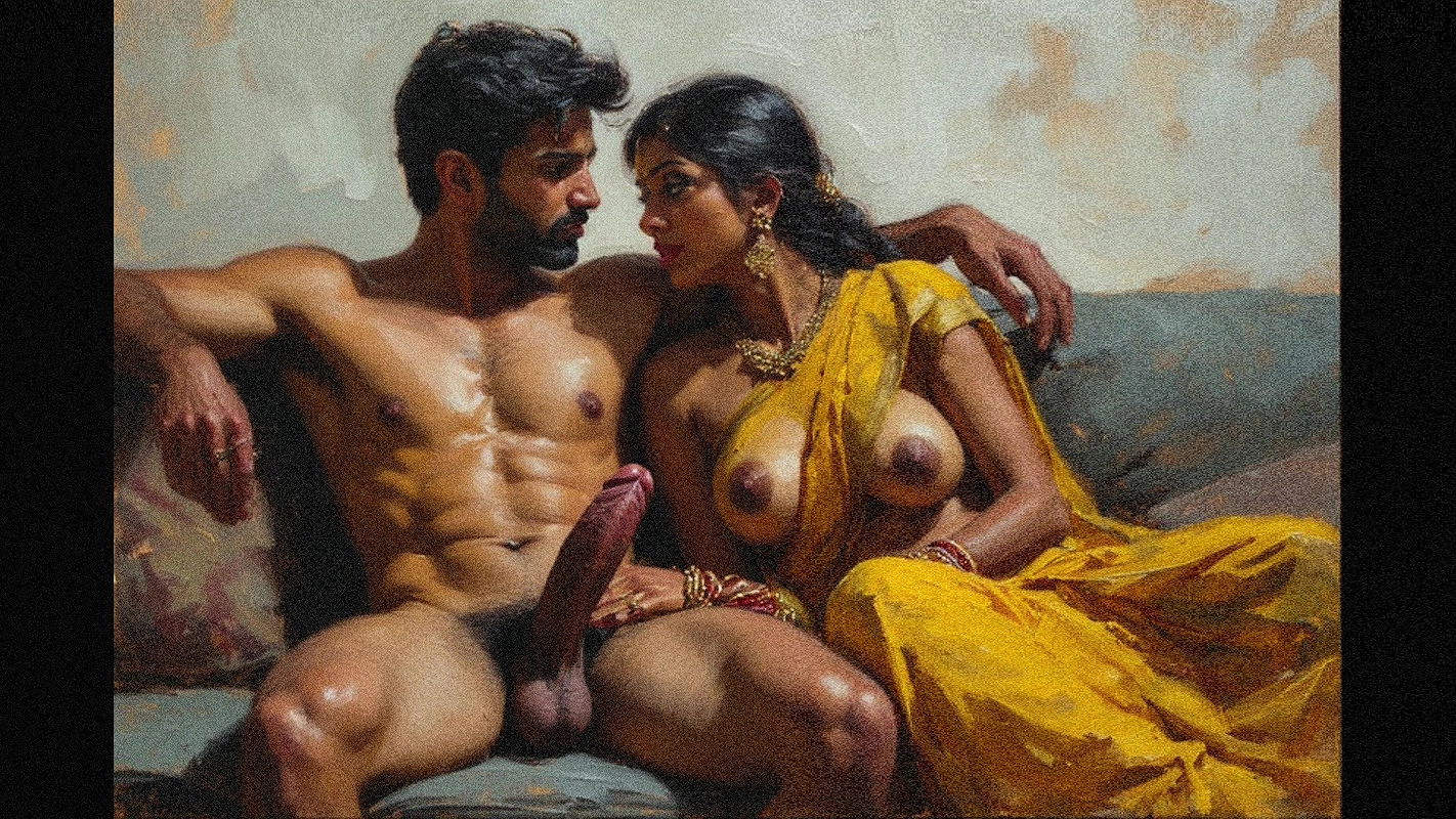 Indian girl with russian model and her boyfriend big massive cock inside indian pussy