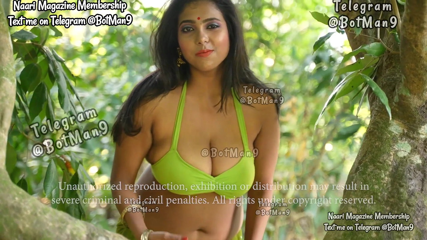 Roohi Open Boobs Jungle Uncut